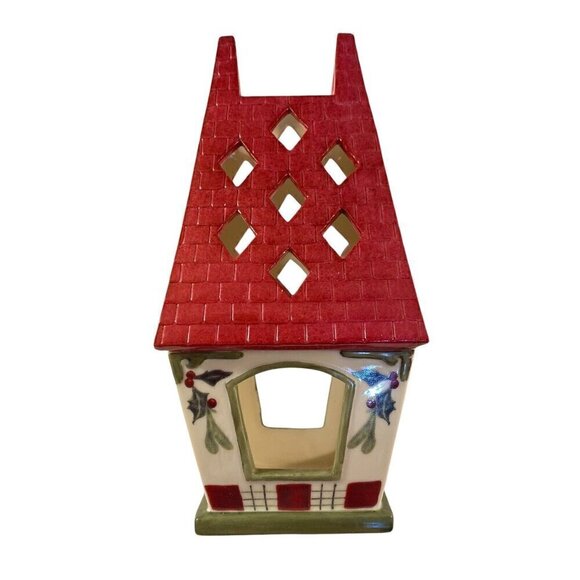 Lenox Winter Greeting Cedar Wax Wing Votive Holder - Picture 8 of 8